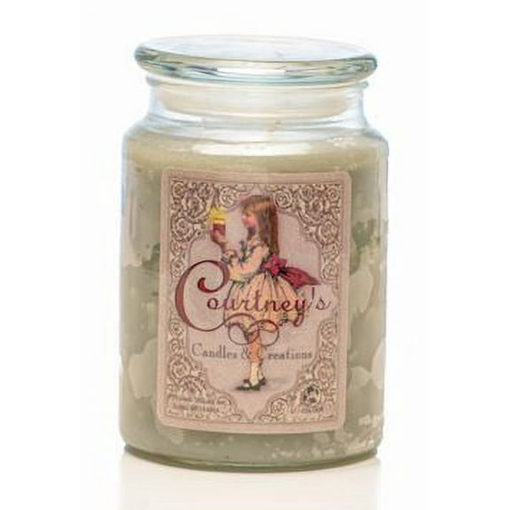 Courtneys Maximum Scented Medium 16 oz  Jar Candle - Burns 140 Hours - CINNAMON EMBERS
