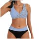 thumbnail image 2 of Augper Summer Women's Print Swimsuit Fashion Swimwear Beachwear Bikini Siamese, 2 of 8