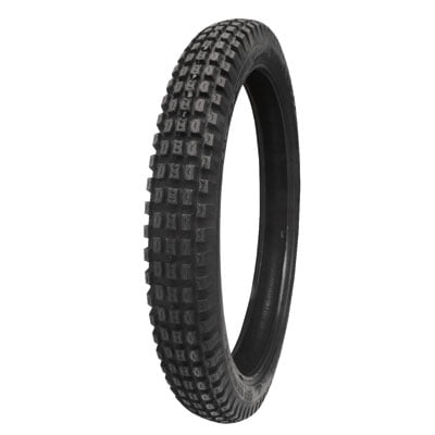 2.75x21 (45P) Tube Type Pirelli MT 43 Pro Trials Tire for Kawasaki KE125 1976-1983