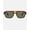 Brown/Olive, variant on Fifth & Ninth Unisex Aviator Polarized Sunglasses | Alix