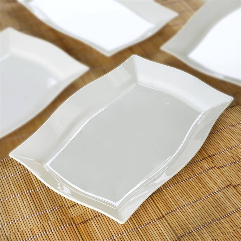 decorative disposable plastic plates