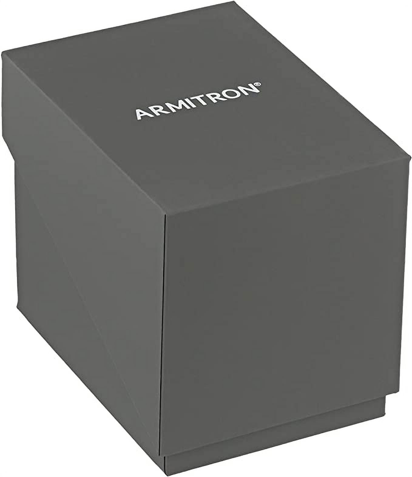 Women's 75/2447BLK Diamond-Accented Watch with Black Leather Band