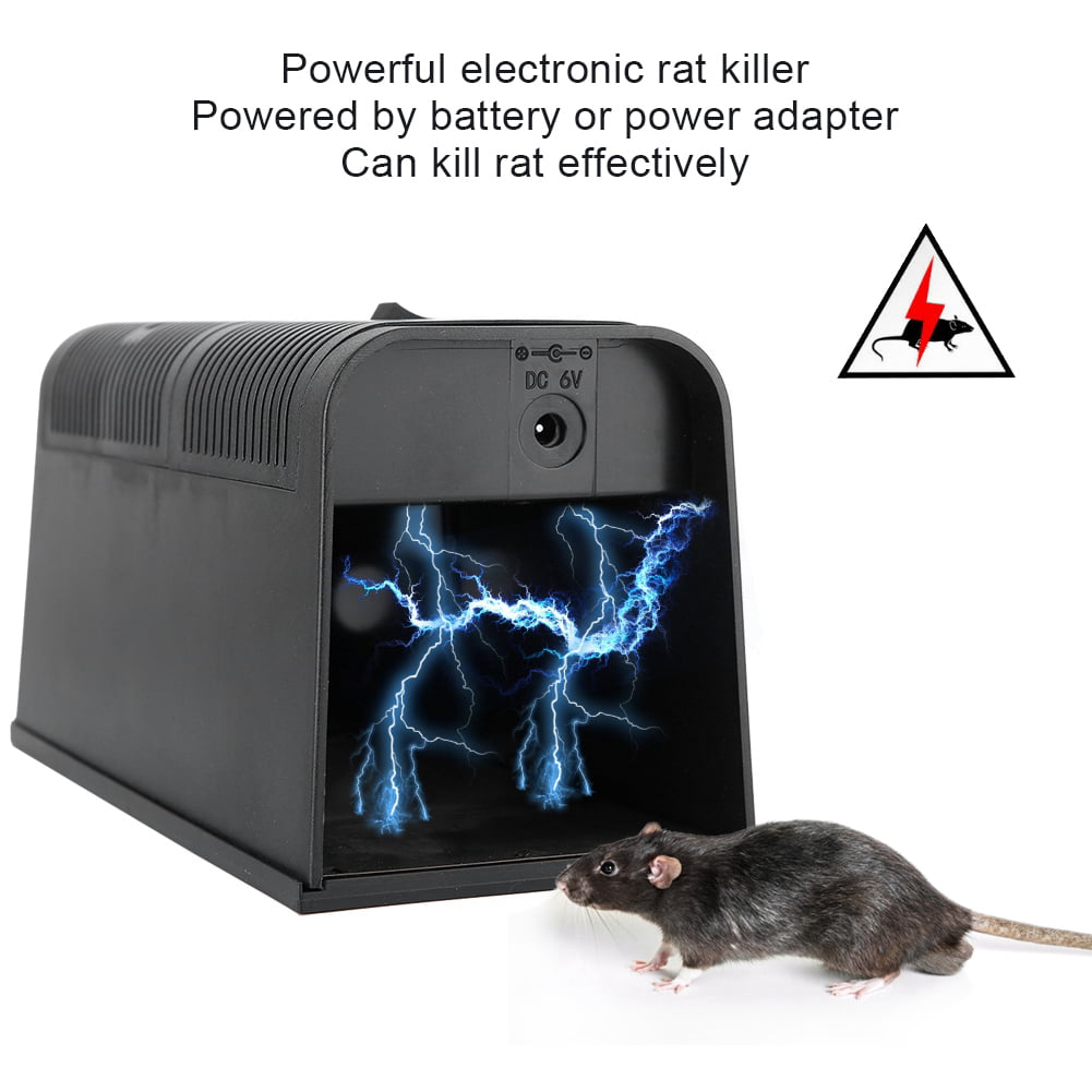 Plug-in Rat Trap Zapper Electronic Rodent  Mouse Trap Ki SereneLife PSLEMK5 