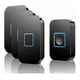 thumbnail image 1 of Wireless Doorbell, Wireless Doorbell Set, 400m Range Ip55 Waterproof Outdoor Front Doorbell With 3 Plug-in Receivers, 60 Melodies, 5 Volume Levels, Ju, 1 of 4