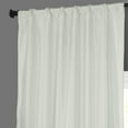 thumbnail image 4 of Eggshell Faux Silk Taffeta Curtain (1 Panel), Eggshell, 50W X 120L, 4 of 6