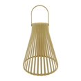 thumbnail image 3 of Linterna solar decorativa y práctica para exteriores, ideal para balcones y jardines. Amarillo, 3 of 8