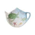 thumbnail image 3 of Gourmet Art 4-Piece Sea Turtle Teapot Shaped Tea Bag Holder Set/Spoon Rests, 3 of 5