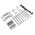thumbnail image 3 of Kokiya 1/12 Scale RC Car Metal Upgrade Kits Front and Rear Tie Rod Base Shock Absorbers Argent, 3 of 9