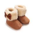 thumbnail image 5 of Infant Booties,Fashion Boots for Baby - Refined Casual Dress Boots with Bow Accent, Streamlined Profile Fashion Booties, Streamlined Profile Everyday Boots, Everyday Casual Footwear for Fall Winter, 5 of 9