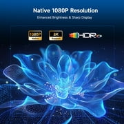 Magcubic L018 8K Projector with WiFi 6 and BT5.4, Native 1080P Projector, Auto Focus&Auto Keystone Correction with Voice Control Movie Projector for Home Theater Outdoor