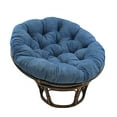 thumbnail image 2 of International Caravan Bali Rattan Papasan Cushion Chair-Indigo, 2 of 3