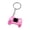 Pink, variant on Creative Gamepad Keychain Simulation Toy Game Machine Keyring Bag Pendant PVC Key Rings For Daily Use And Decoration
