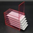 thumbnail image 4 of Caja de almacenamiento de pestañas de 5 capas de acrílico, contenedor de exhibición de maquillaje, caja de soporte de con - Palet Palet blanco Salvador contenedor de pestañas, 4 of 7