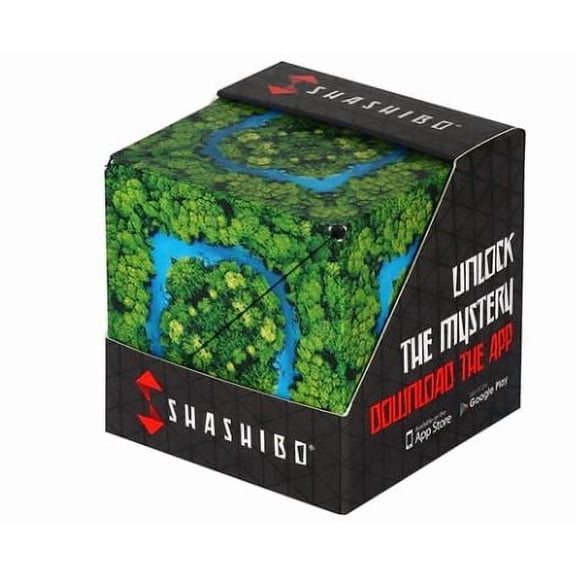Fun in Motion Toys Shashibo Cube Jungle WildLife Series Single Pack 2.5 in