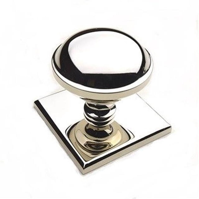 MNG Hardware 19014 Bouton de Cloche de Balise, Nickel Poli