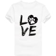 thumbnail image 2 of Hauts à Manches Courtes pour Femmes T-Shirt Unisexe Motif Imprimé Mode Décontractée Couleur Unie Hauts à Manches Courtes pour Femmes T-Shirts pour Femmes Mode, 2 of 7