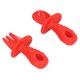 thumbnail image 4 of Cuchara De Silicona, Tenedor Masticable De Silicona Autoalimentable Suave De Seguridad Para Aliviar La Ansiedad, 4 of 7