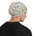 thumbnail image 5 of Xecao Dogs Funny Pets Print Beanie Knitted Hat for Men Women, Winter Fashion Knit Cuffed Caps Unisex, 5 of 7