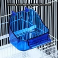 thumbnail image 2 of Caja de baño para loros, caja para pájaros, jaula de ducha, ahorro de espacio, suministros para patio interior y exterior, tubo de baño Suministros de alimentación y agua para mascotas Transparente Methold PT005068-01, 2 of 6
