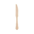 thumbnail image 2 of BambooMN 8" Elegant Disposable Wood Knife, 100 Pieces, 2 of 2