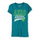thumbnail image 1 of Camiseta gráfica Aeropostale Athletics Logo para mujer verde XS, 1 of 2