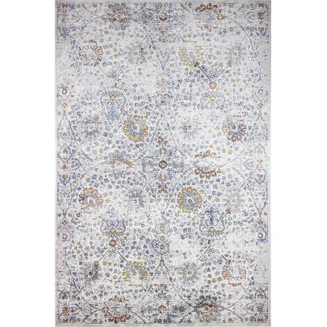 3 Pi 6 x 5 Pi 6 Po Sevilla Collection de Transition Polypropylène & Polyester Métier à Tisser Rug&44; Ivoire