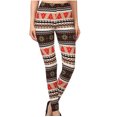 thumbnail image 2 of Puntoco - Pantalones de mujer con estampado navideño informal, cintura media, pantalones largos sueltos, pantalones de yoga Puntoco Puntoco-6618, 2 of 6