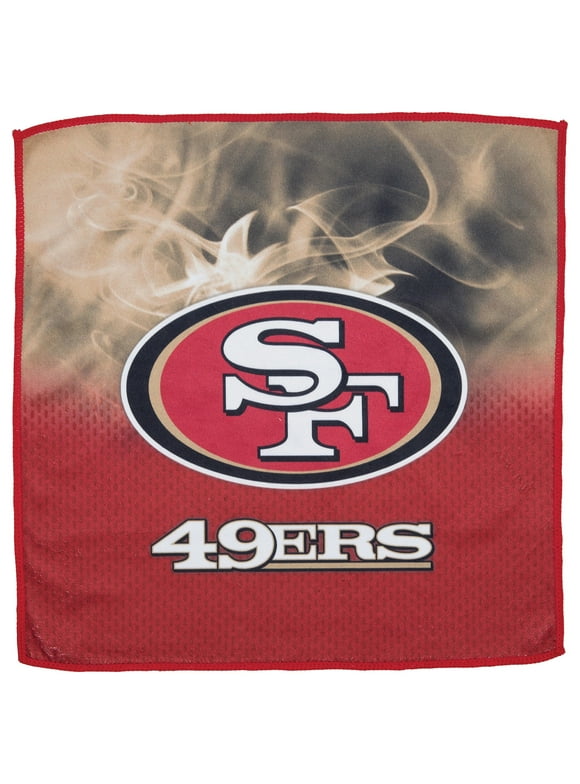 San Francisco 49ers 16'' x 16'' On Fire Bowling Towel