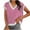 Hot Pink, variant on Busydd Womens Sweaters Trendy Striped Sleeveless Sweater Vest for Women Casual Comfy V Neck Knit Pullover Womens Sweater XL