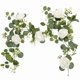 thumbnail image 4 of Arreglo floral artificial con rosas, camelias y ramas realistas, composición floral falsa de 175 cm para uso en hogar, bodas y regalos., 4 of 6