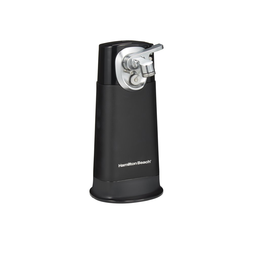 Hamilton Beach FlexCut Electric Can Opener, Cordless, Black with Chrome