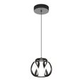 thumbnail image 1 of Artika Vivaldi Modern LED Pendant Light Fixture, Black, 1 of 5