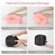 thumbnail image 5 of Almohada de viaje Almohada cervical de espuma viscoelástica para avión Almohada cómoda para dormir y descansar en tren o coche, 5 of 7