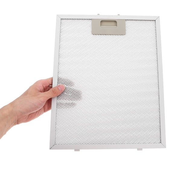 FOMIYES Metal Mesh Range Hood Filter Screen, Easy to Install Grease Filter for Kitchen Ventilation and Home Use