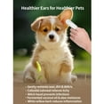 thumbnail image 4 of Wiher Ear Cleaner Finger Wipes, Grooming Kit Care for Dogs and Cats Regular Soothing Odor Control Reduce Dirt Wax Build Up Pet Supplies Easy to Use Fresh Coconut Scent, 100 Count, 4 of 7