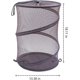 thumbnail image 2 of Cesto de ropa sucia plegable de malla emergente, ideal para dormitorios universitarios., 2 of 4