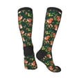 thumbnail image 4 of Daiia Sports Socks Forest Squirrel Printed Novelty Crew Socks for Men Women Knee High Socks Cotton Socks Soft & Breathable Support Unisex Socks, 4 of 9