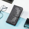 thumbnail image 6 of Case for Motorola Moto Edge 5G 2024 Wallet Case with Card Holder PU Leather Magnetic Closure with Kickstand Feature Shockproof Protective Phone Case for Moto Edge 5G 2024. Mandala Black, 6 of 7