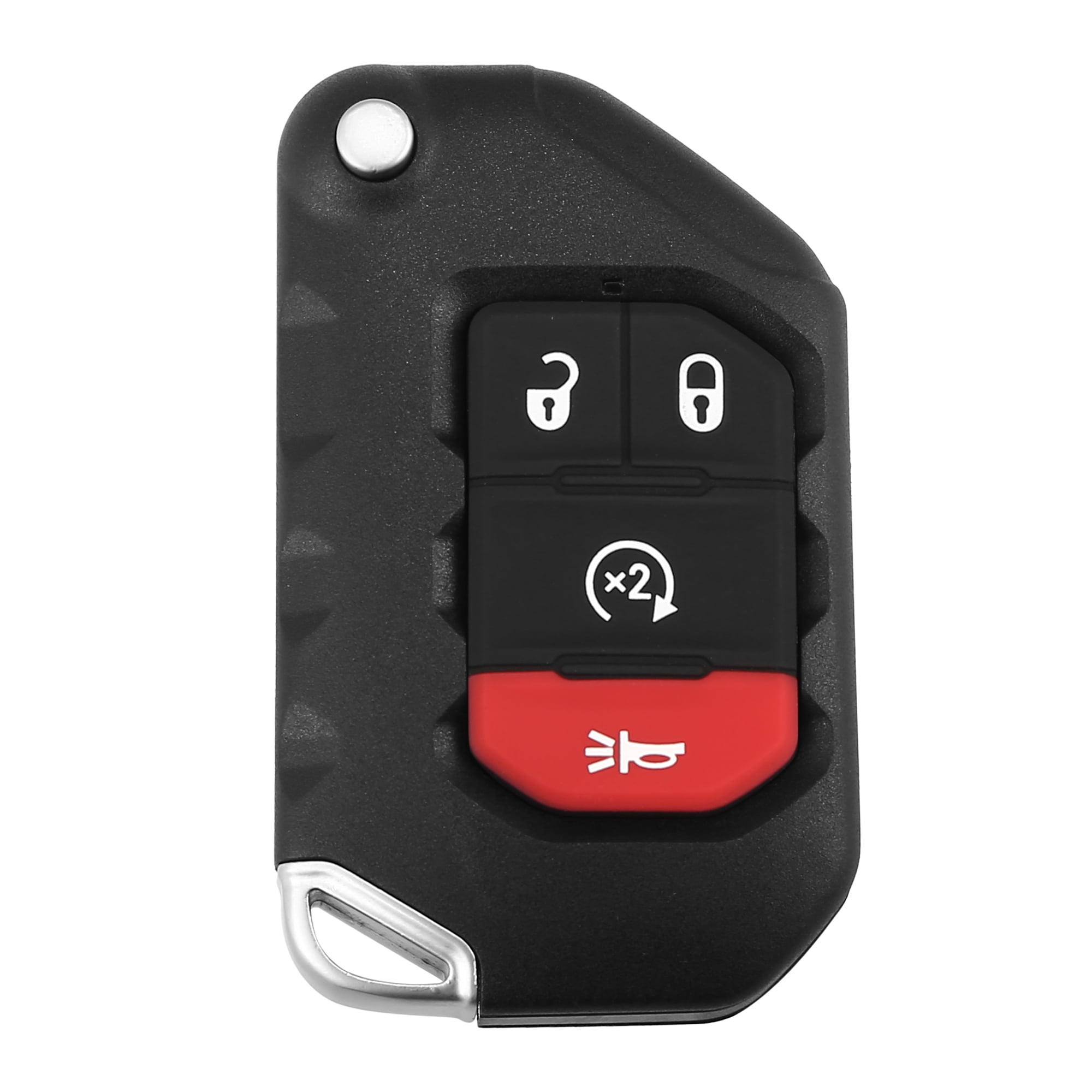 Replacement Keyless Entry Remote Car Key Fob OHT1130261  7939 Chip  for Jeep Wrangler 4 Buttons with Door Key | Walmart Canada