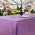thumbnail image 4 of Mantel de lentejuelas B-COOL para bodas, color lavanda, lila, 152 x 259 cm, 4 of 7