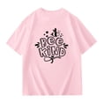 thumbnail image 4 of Chemises pour Garçons Filles T-Shirt Graphique à Col Rond Filles Tenues d'Été Vêtements Garçon 13-14 Ans, 4 of 4
