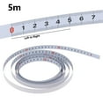 thumbnail image 1 of Règle de Mesure à Bande Métrique 1-5M Outils de Menuiserie 5-Gauche à Droite, 1 of 9
