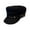 Black, variant on EnJoCho Ladies Hair Cover Chauffeur Hat For Men Women Limousine Hat For Limo Or Taxi Driver Hat Classic Sailor Hats