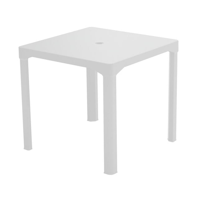 Mesa Plástica Cuadrada Forte MOD PDA021A-0 Blanco Duna