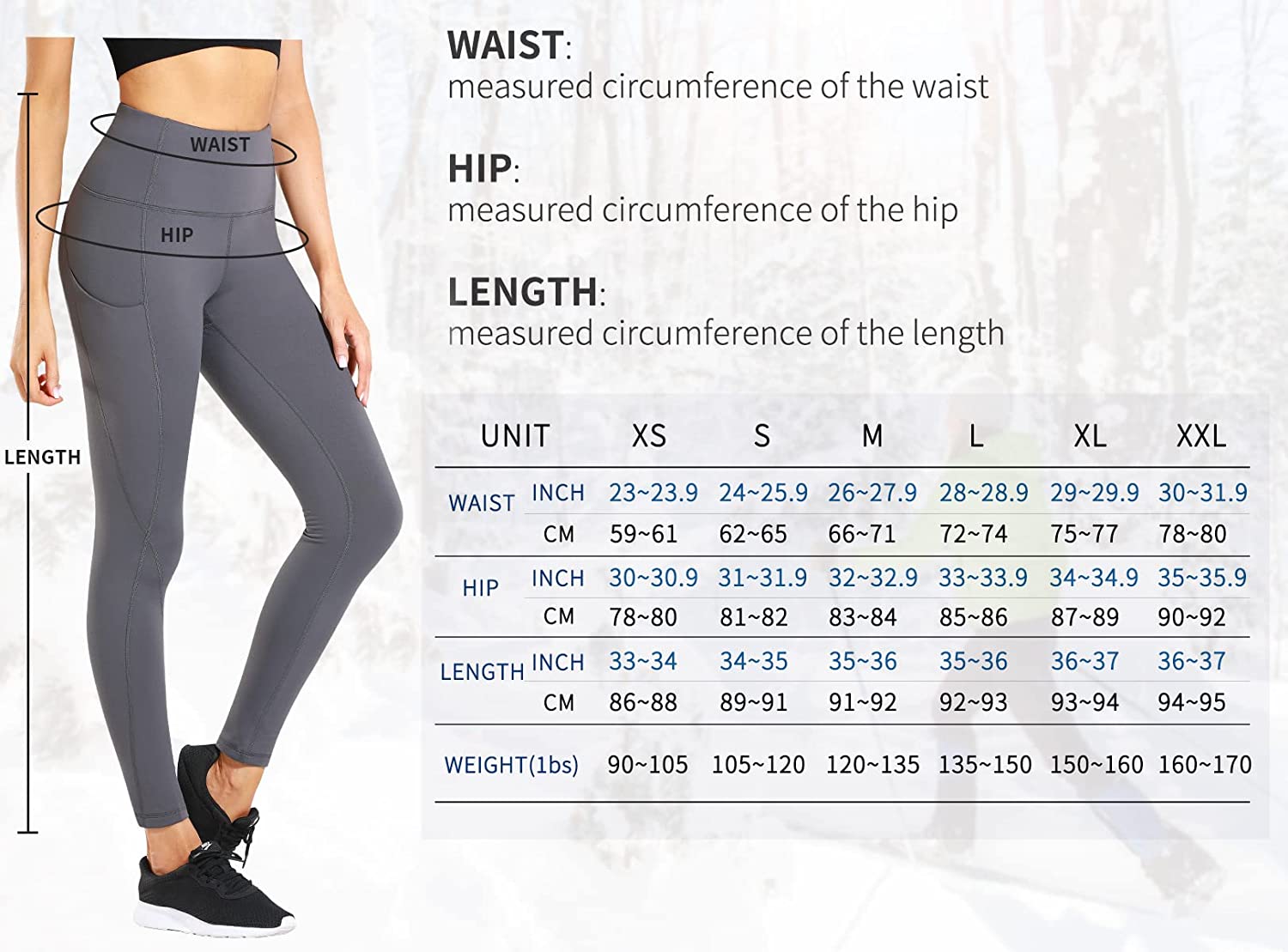 Yoga Pants With Pockets Walmart