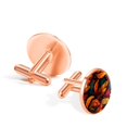 thumbnail image 3 of Thanksgiving Stylish Shirt Cufflink Set, Ideal for Formal Attire, Made of Stainless Steel, for Business Meetings., 3 of 6