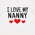 thumbnail image 4 of Inktastic I Love My Nanny Boys or Girls Baby T-Shirt, 4 of 5