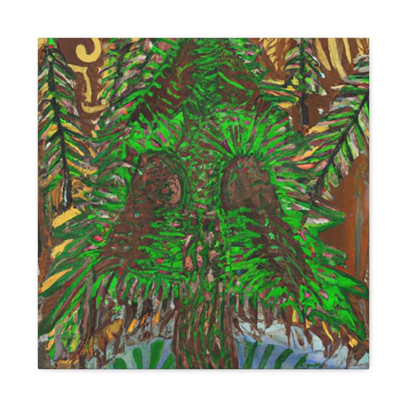 Spruce Tree Reflection - Canvas