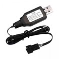 thumbnail image 1 of Cable cargador USB para coche RC,Cable cargador USB con conector enchufe 1/12 coche RC,Cable de carga USB escala 1:12 Accesorios para coche RC,Juguetes de control remoto Pieza de reparación, 1 of 8