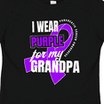 thumbnail image 4 of Inktastic I Wear Purple for My Grandpa Pancreatic Cancer Awareness Boys or Girls Toddler T-Shirt, 4 of 5